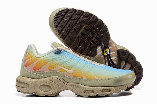 Cheap Nike Air Max Plus Gradient Beige Blue Yellow TN Men's Shoes-270